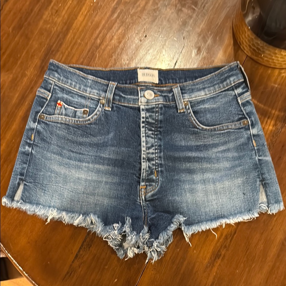 Hudson Denim Blue Women's Shorts size 26